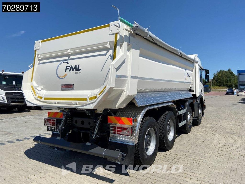 Scania P420 8X4 NEW! 18m3 Steel tipper Steelsuspension Automatic Euro 6