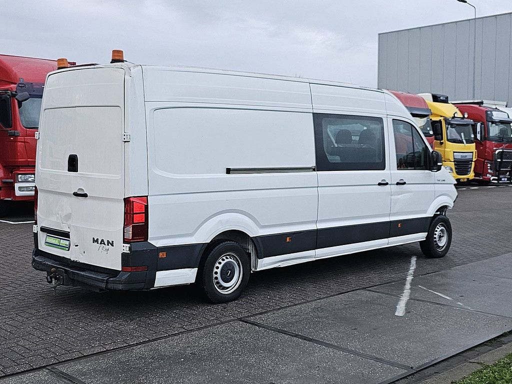 M.A.N. TGE 3.180 ac dubb cabine euro6