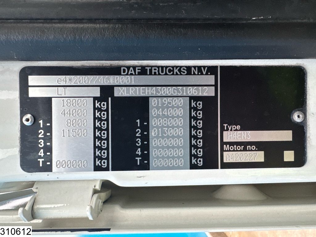 DAF XF 480 EURO 6d, ACC