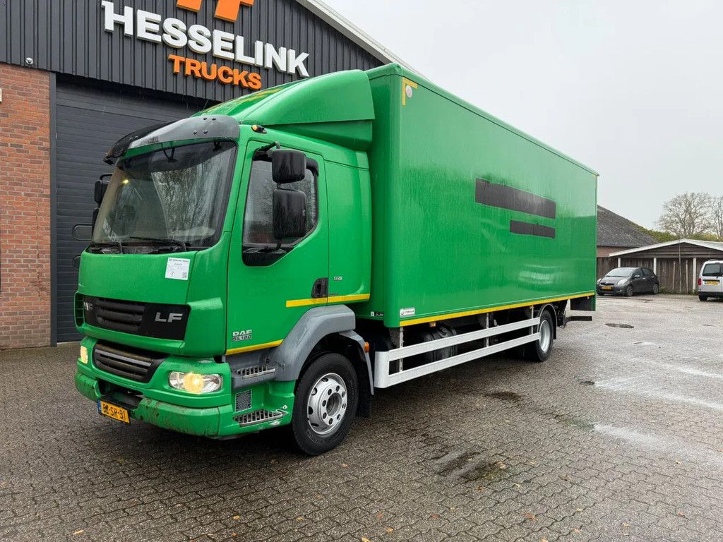 DAF LF 55.180 7.3M Koffer 1500KG LBW Zijdeur NL Truck