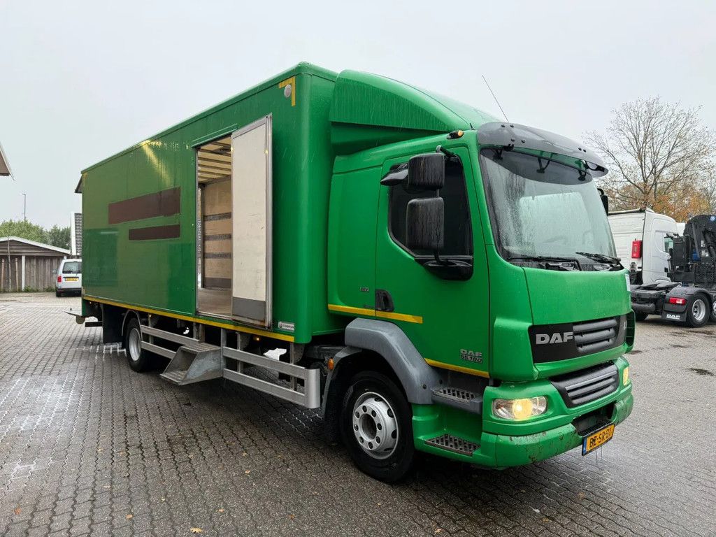 DAF LF 55.180 7.3M Koffer 1500KG LBW Zijdeur NL Truck