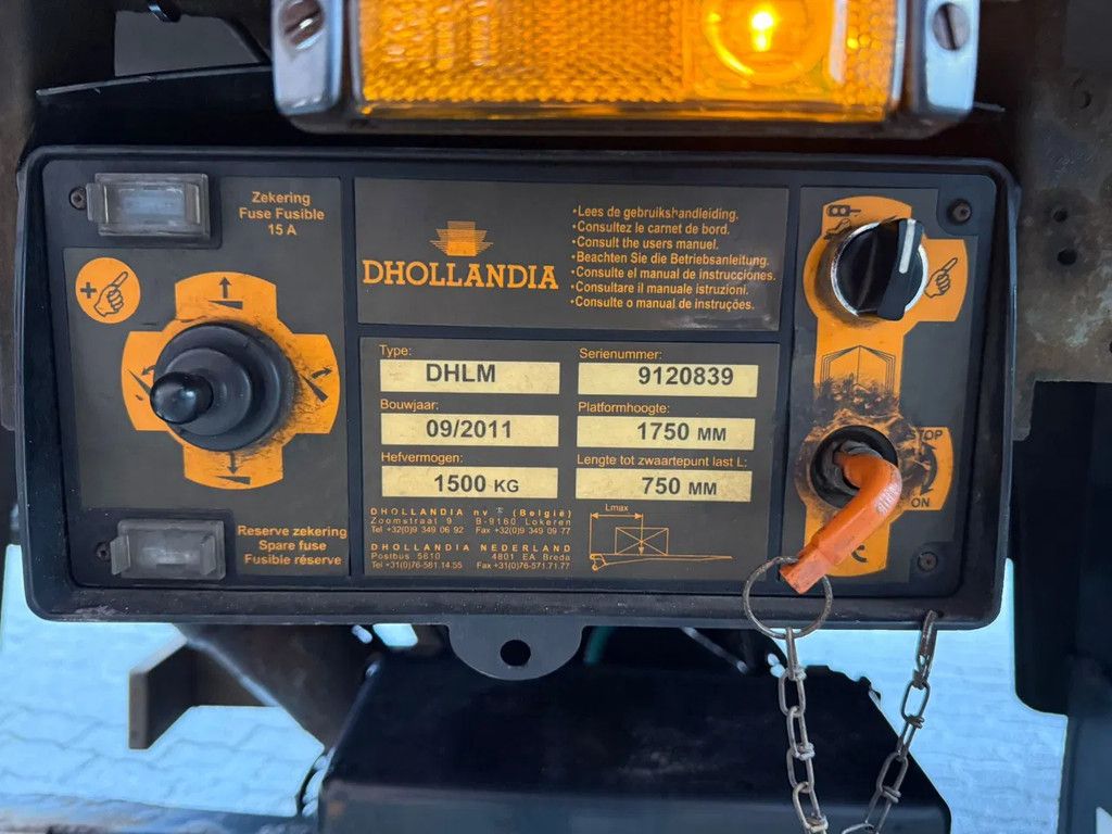 DAF LF 55.180 7.3M Koffer 1500KG LBW Zijdeur NL Truck