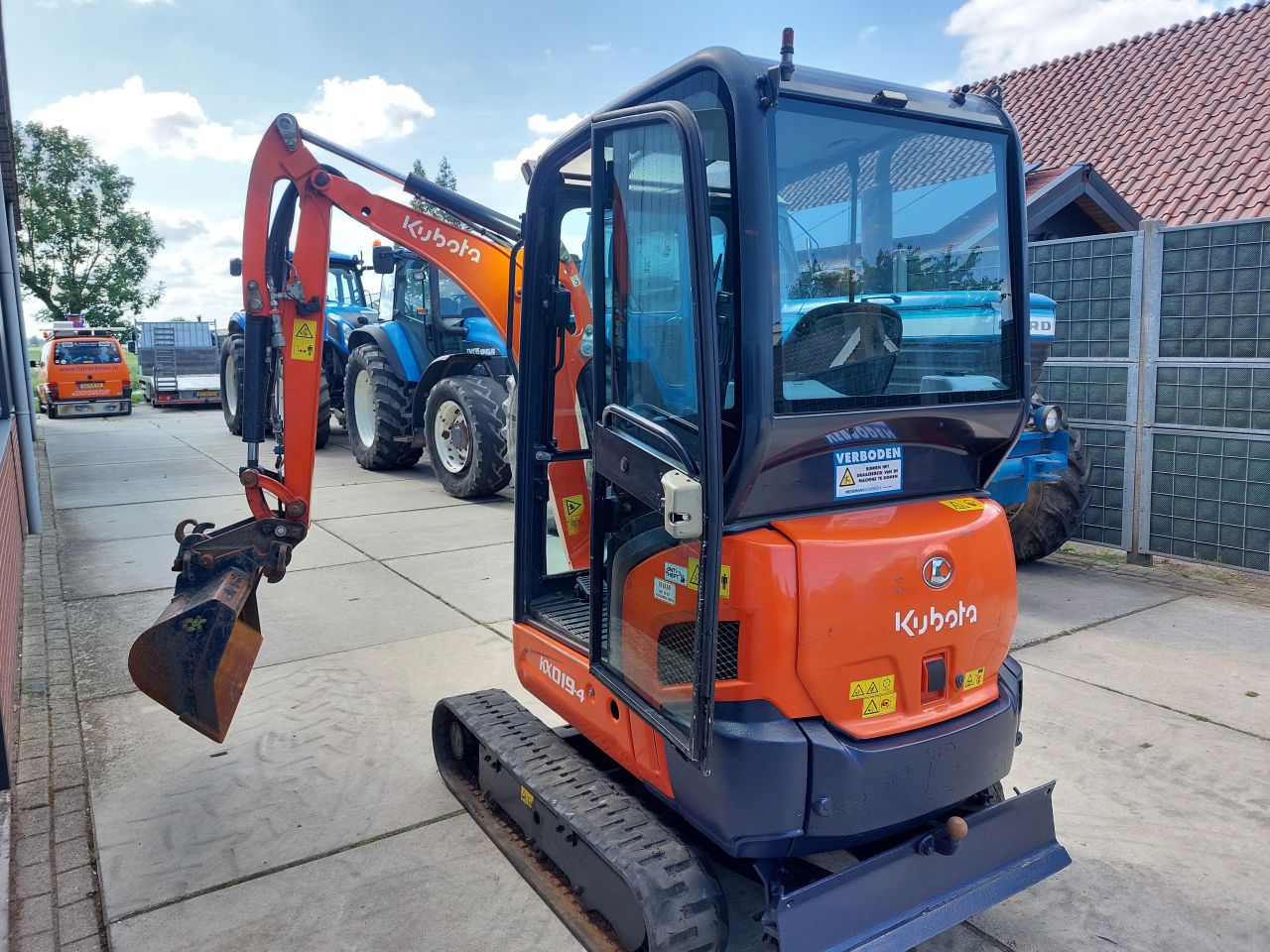 Kubota KX 019-4 boujaar 2020 2991 uur