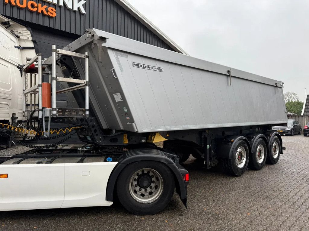 Meiller KISA3 25M3 Liftas kunstof slijtbodem Alcoa Dura Bright, Nieuwstaat