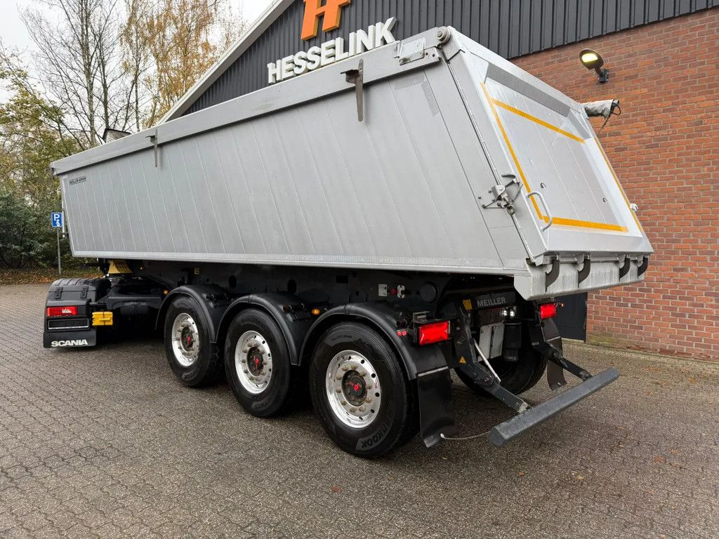 Meiller KISA3 25M3 Liftas kunstof slijtbodem Alcoa Dura Bright, Nieuwstaat