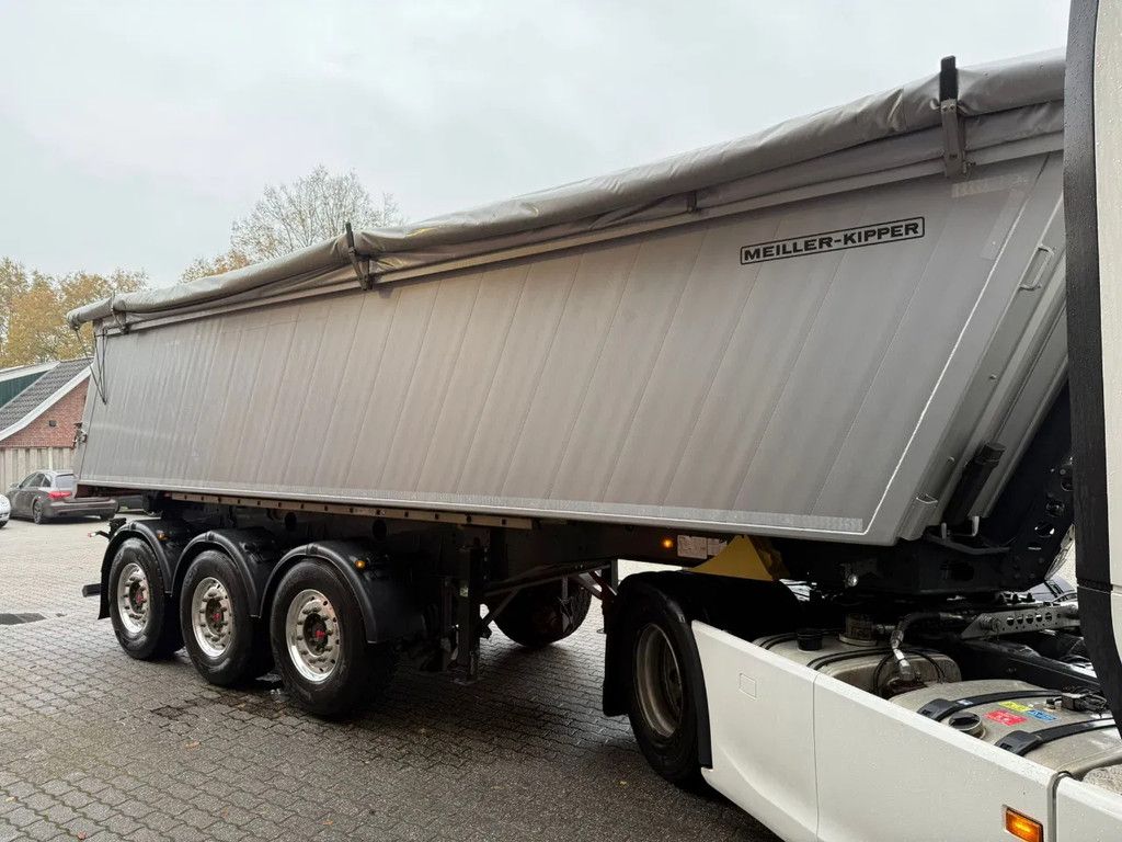 Meiller KISA3 25M3 Liftas kunstof slijtbodem Alcoa Dura Bright, Nieuwstaat