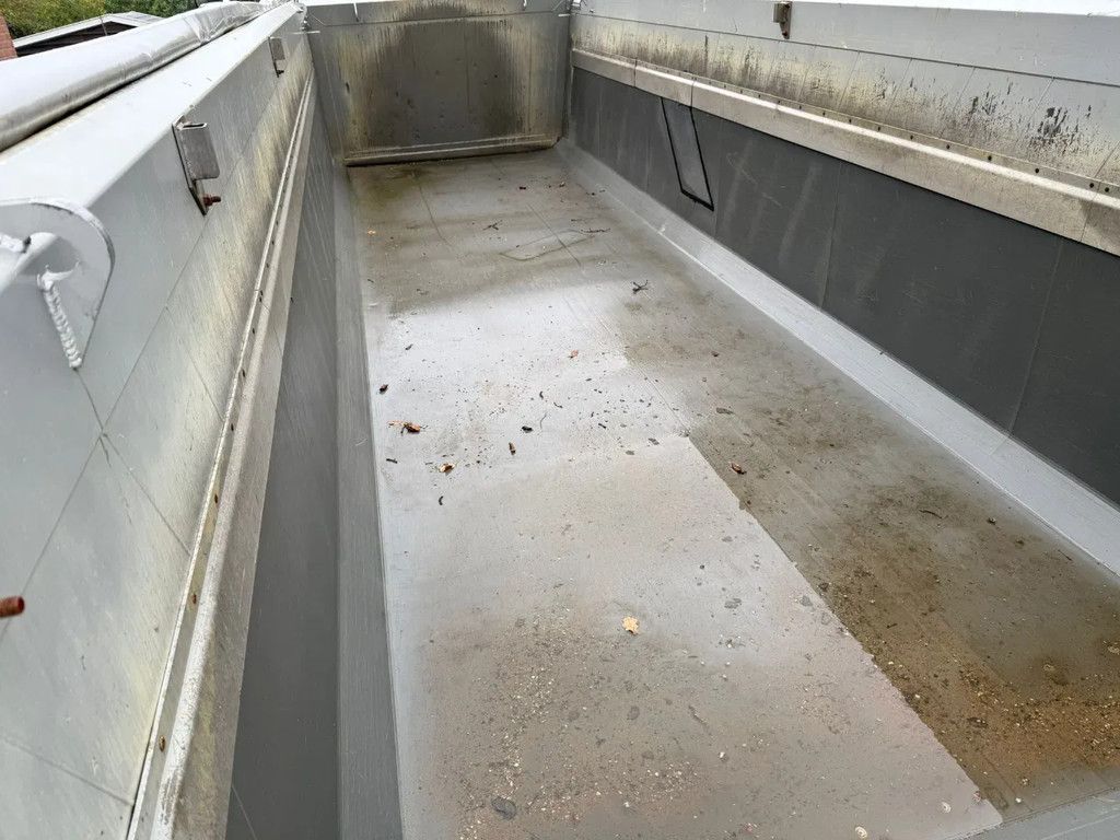 Meiller KISA3 25M3 Liftas kunstof slijtbodem Alcoa Dura Bright, Nieuwstaat