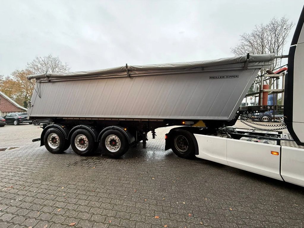 Meiller KISA3 25M3 Liftas kunstof slijtbodem Alcoa Dura Bright, Nieuwstaat