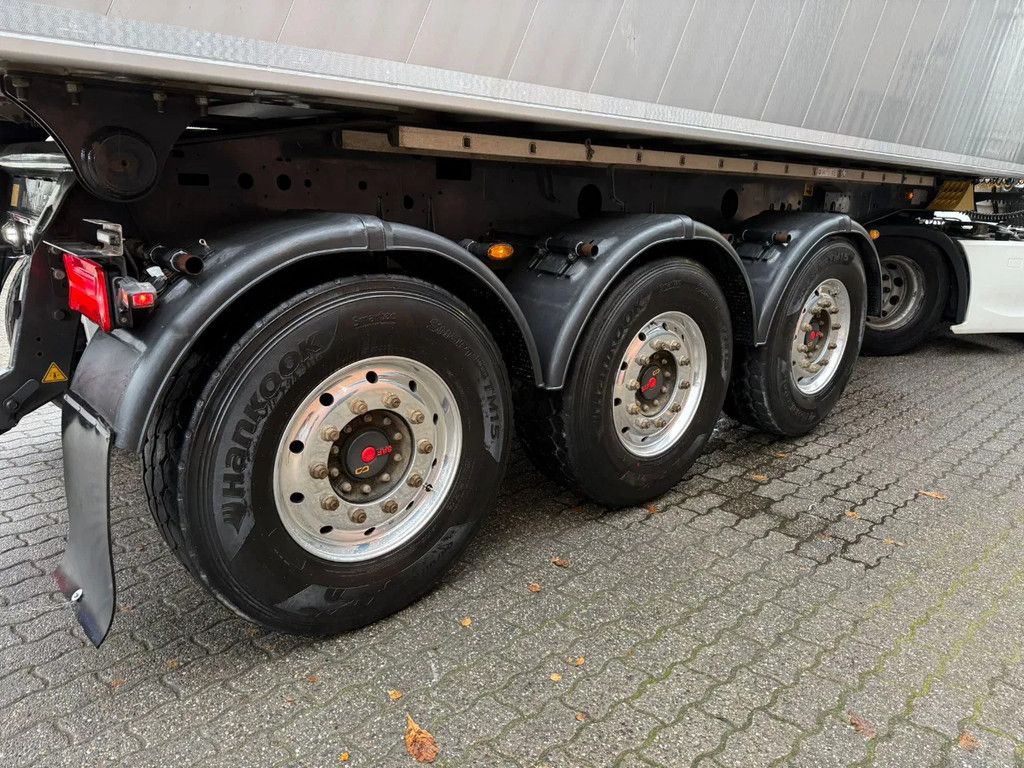 Meiller KISA3 25M3 Liftas kunstof slijtbodem Alcoa Dura Bright, Nieuwstaat