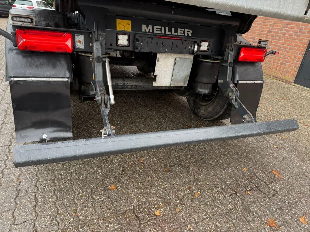 Meiller KISA3 25M3 Liftas kunstof slijtbodem Alcoa Dura Bright, Nieuwstaat