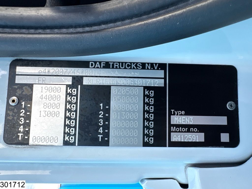 DAF CF 480 EURO 6d, ACC