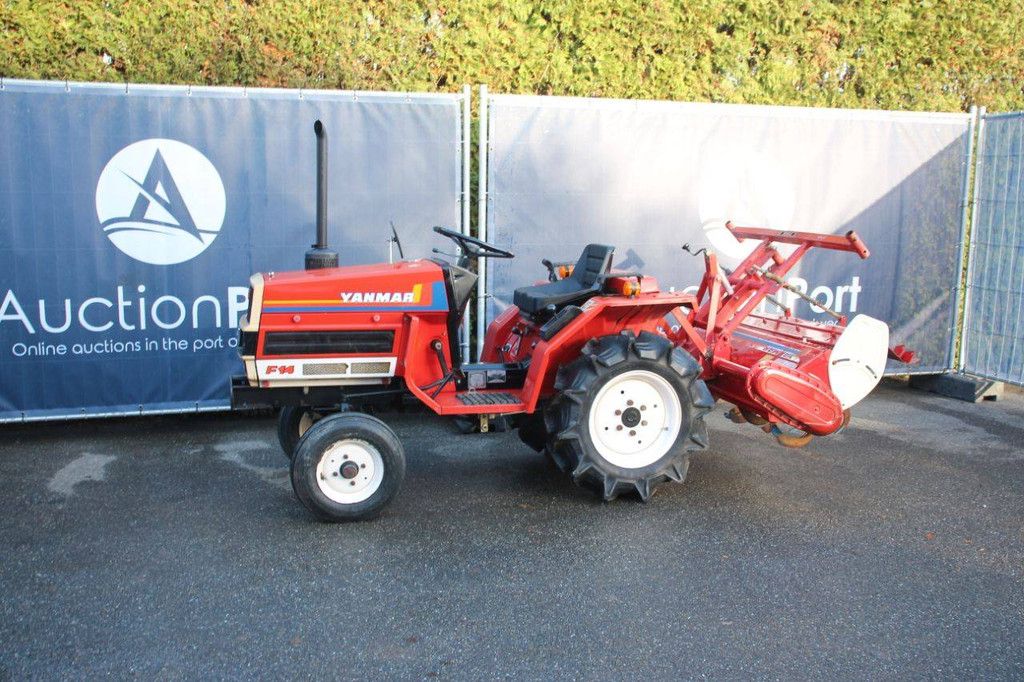 Mini tractor Yanmar F14 Diesel with cultivator