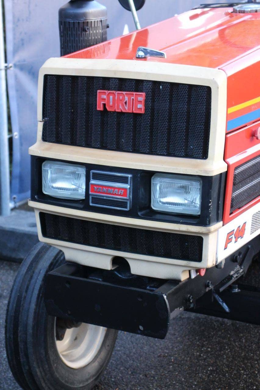 Mini tractor Yanmar F14 Diesel with cultivator