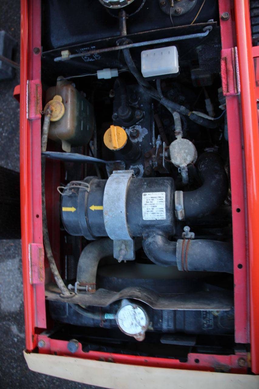 Mini tractor Yanmar F14 Diesel with cultivator