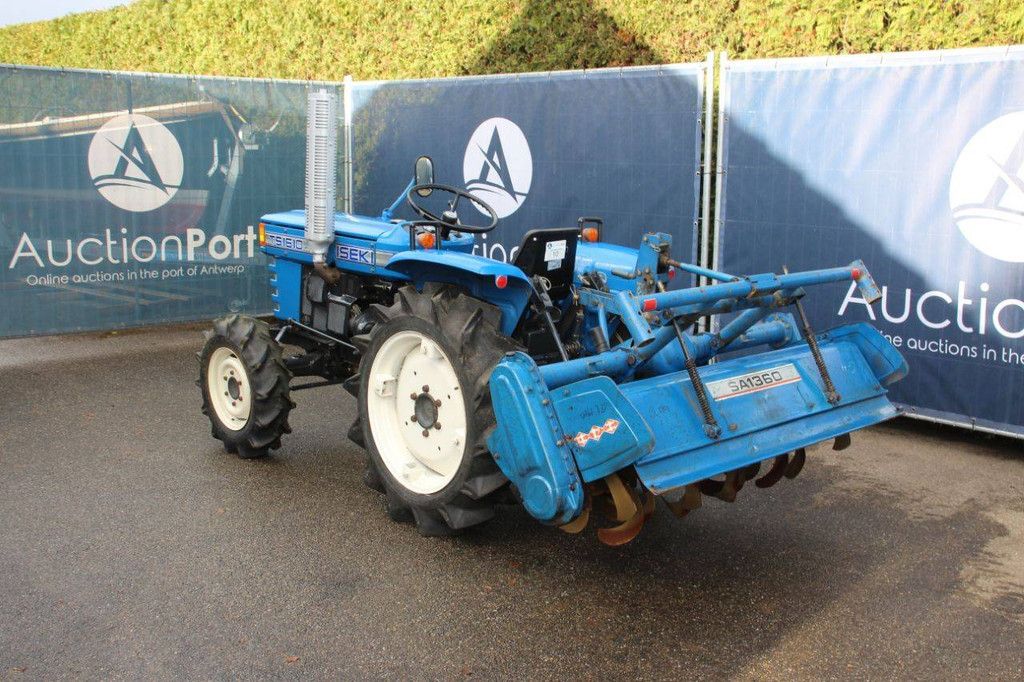 Minitractor Iseki TS1610F Diesel met Frees