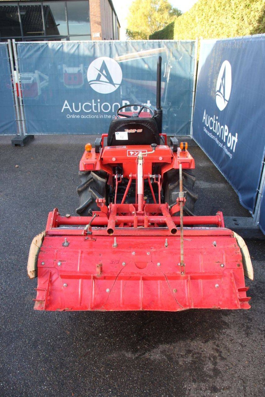 Minitractor Yanmar F15 Diesel met Frees