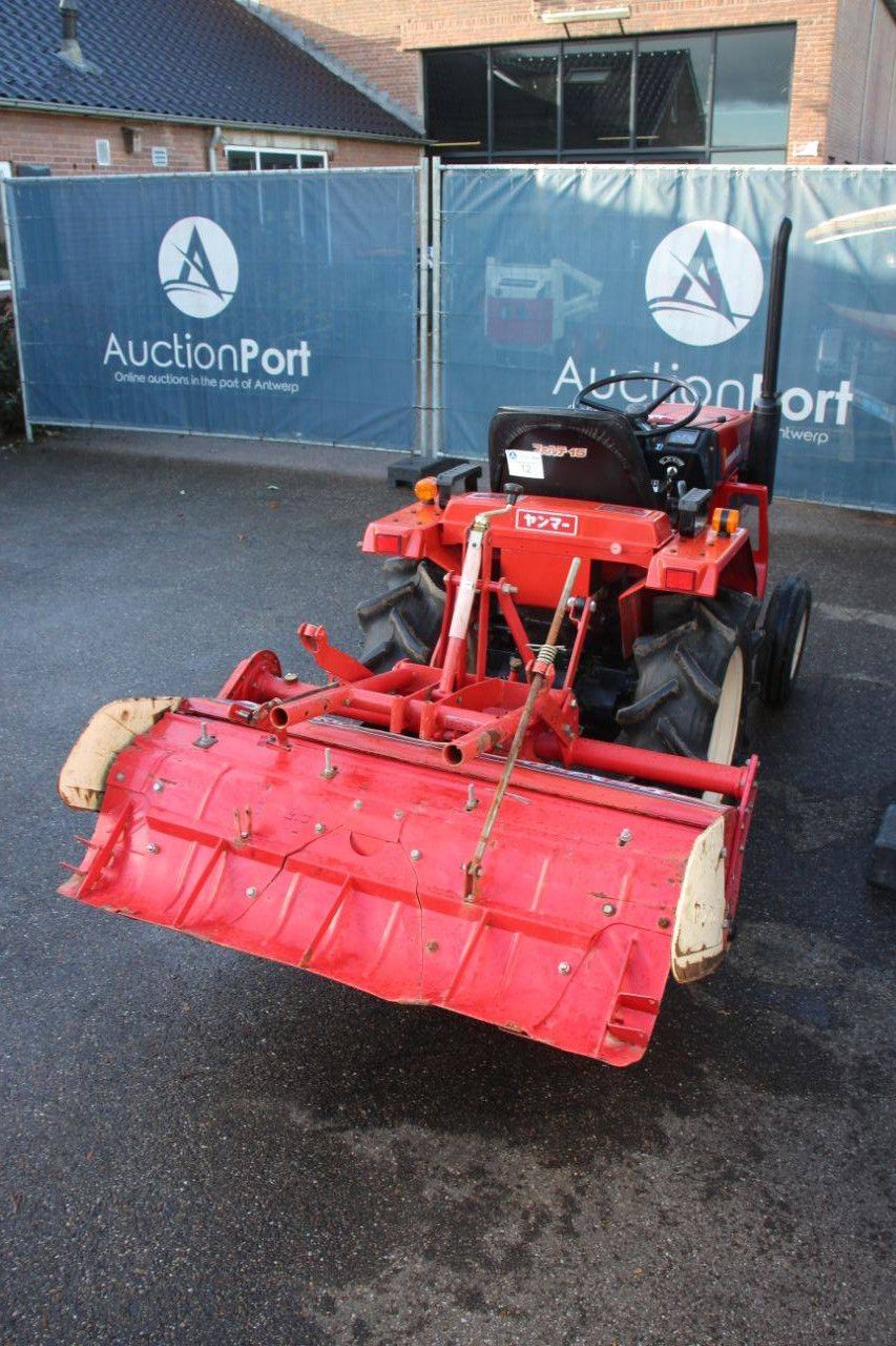 Minitractor Yanmar F15 Diesel met Frees