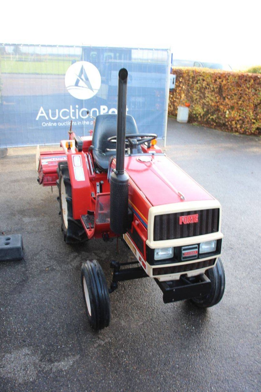 Minitractor Yanmar F15 Diesel met Frees