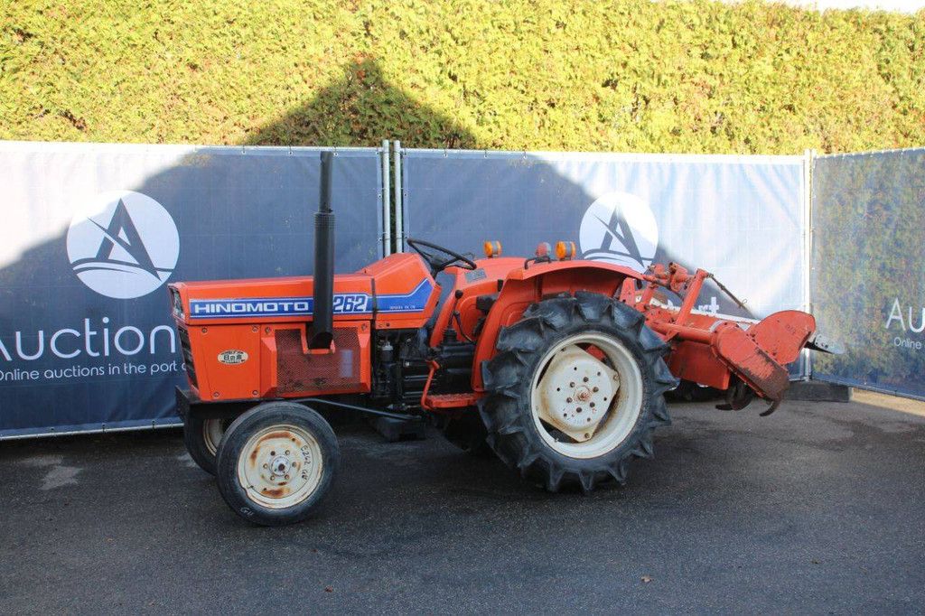 Minitractor Hinomoto E262 Diesel met Frees