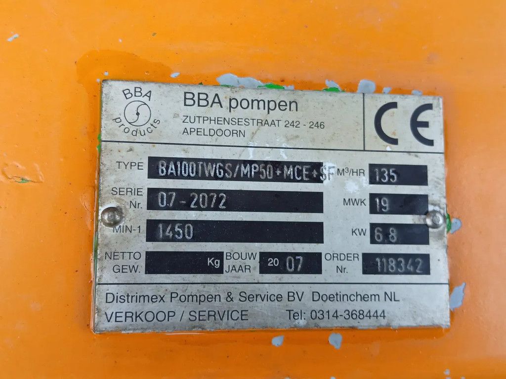 BBA BA100K D193 400V