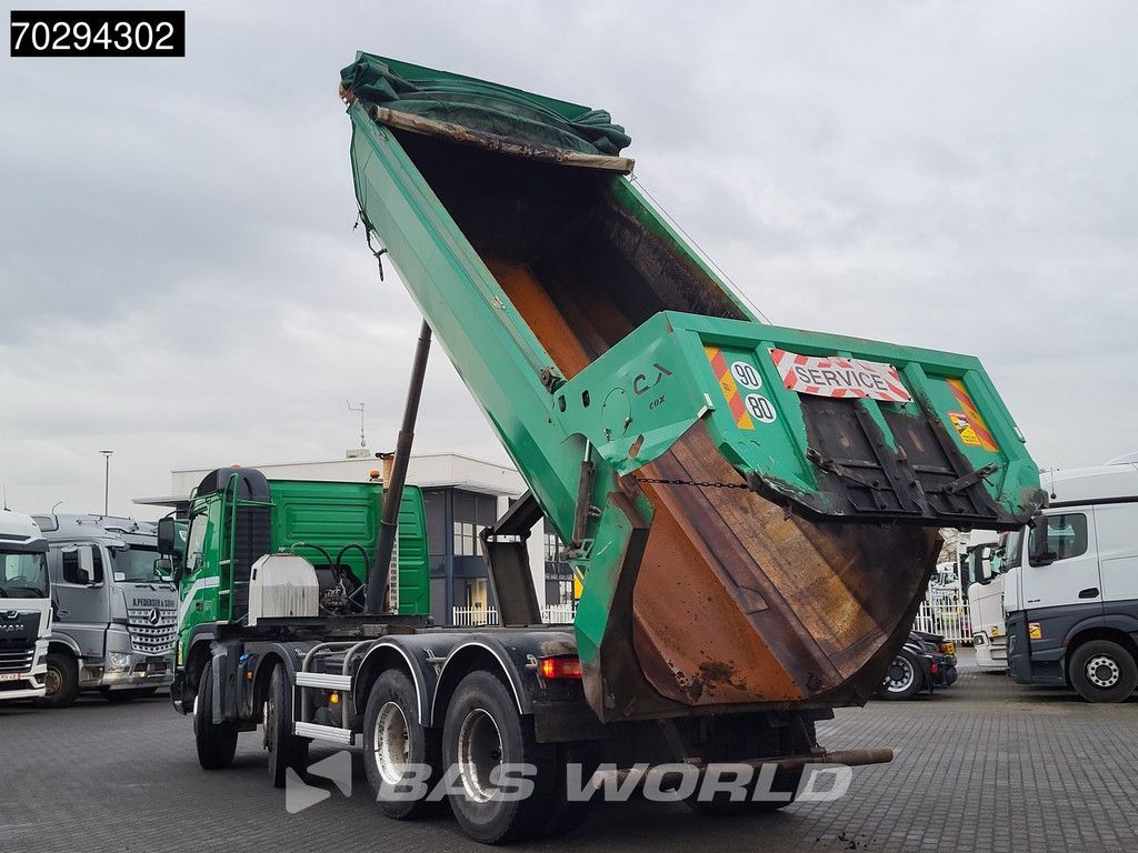 Volvo FMX 420 8X4 20m3 tipper Steelsuspension Automatic Euro 5