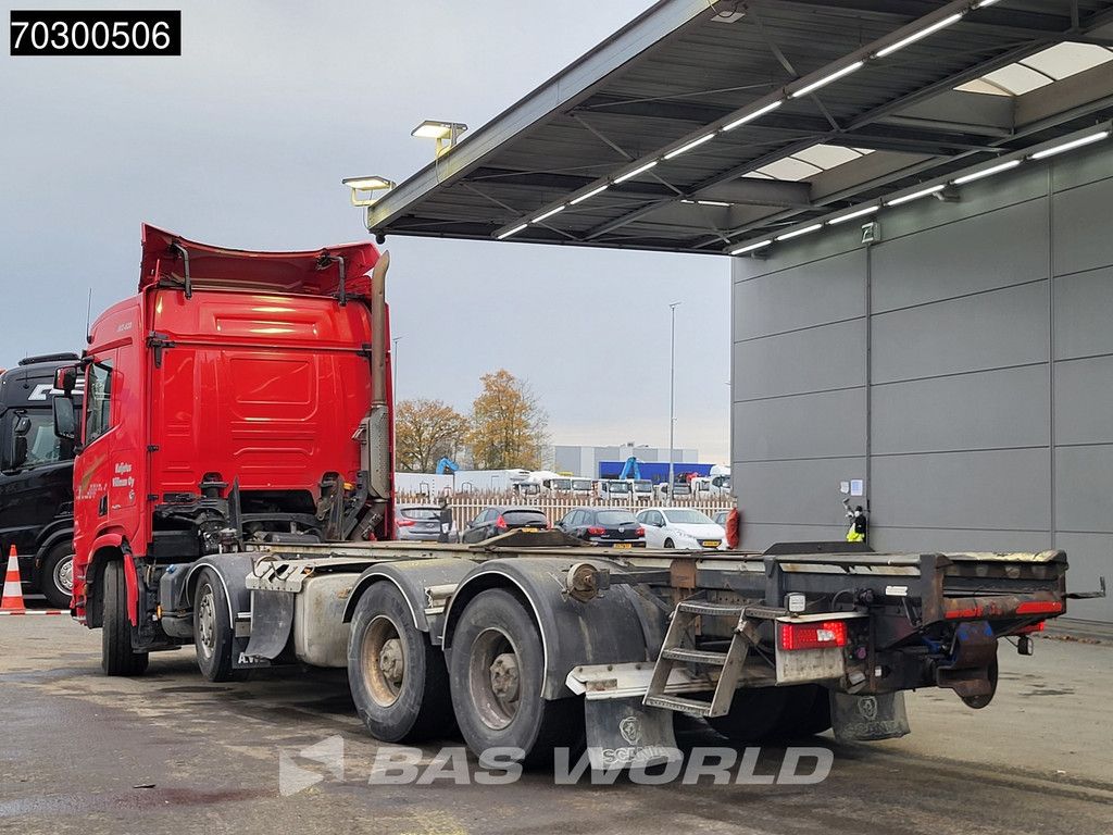Scania R R650 8X4 8x4 chassis Retarder Big-Axle semi Automatic Euro 6