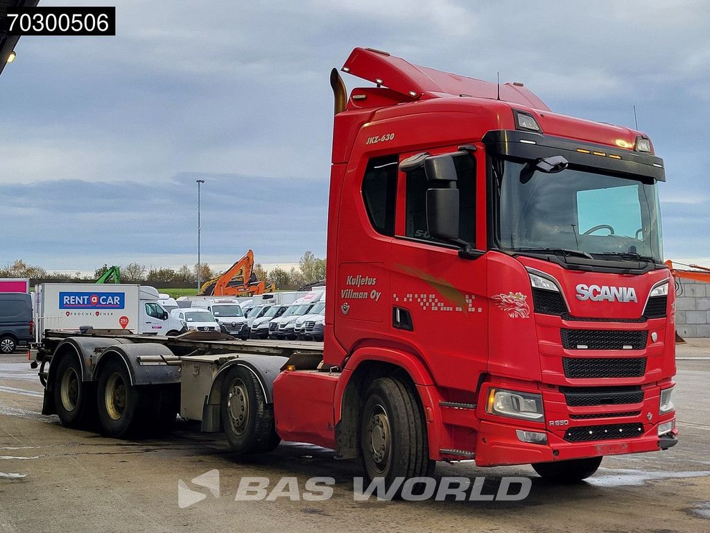 Scania R R650 8X4 8x4 chassis Retarder Big-Axle semi Automatic Euro 6