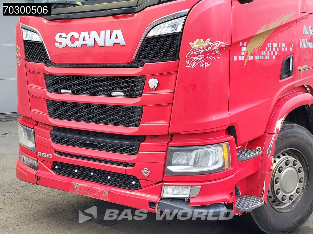 Scania R R650 8X4 8x4 chassis Retarder Big-Axle semi Automatic Euro 6