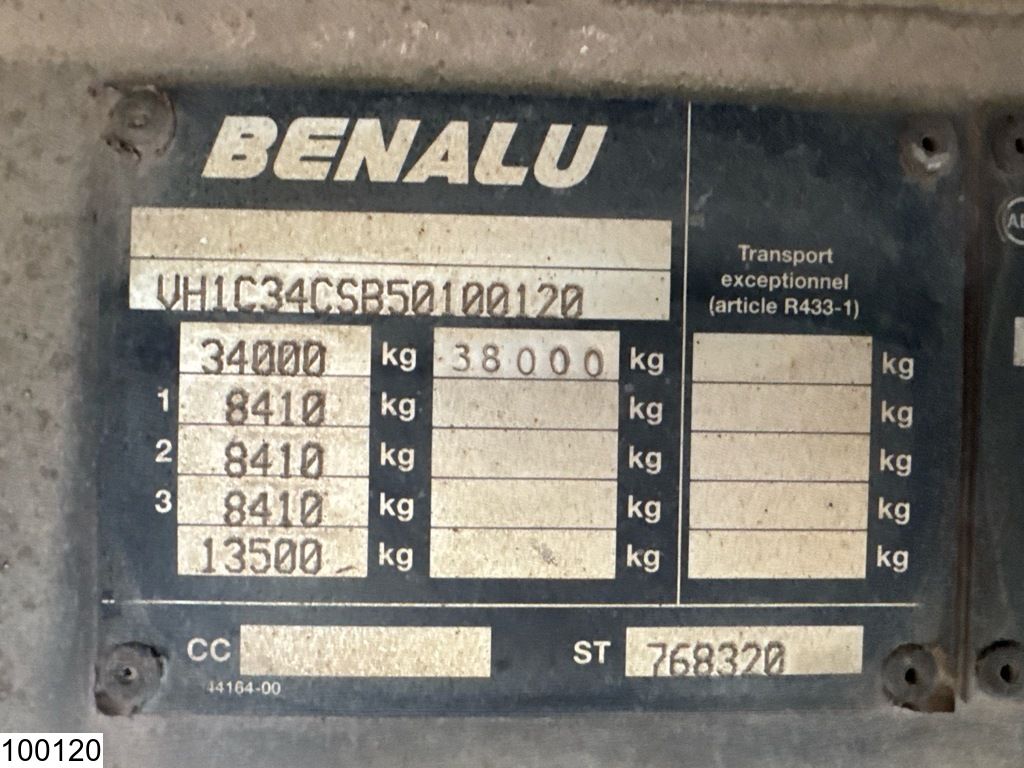 Benalu kipper 25.6 m3