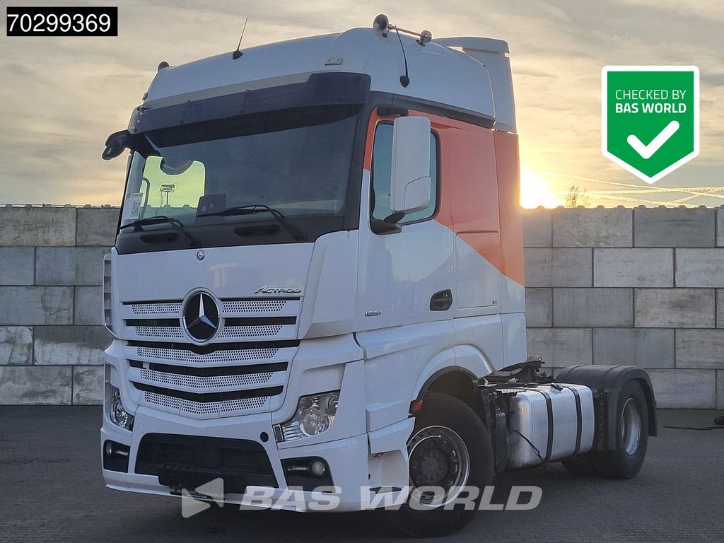 Mercedes Actros 1851 4X2 BigSpace Retarder Standairco Hydraulic Euro 6