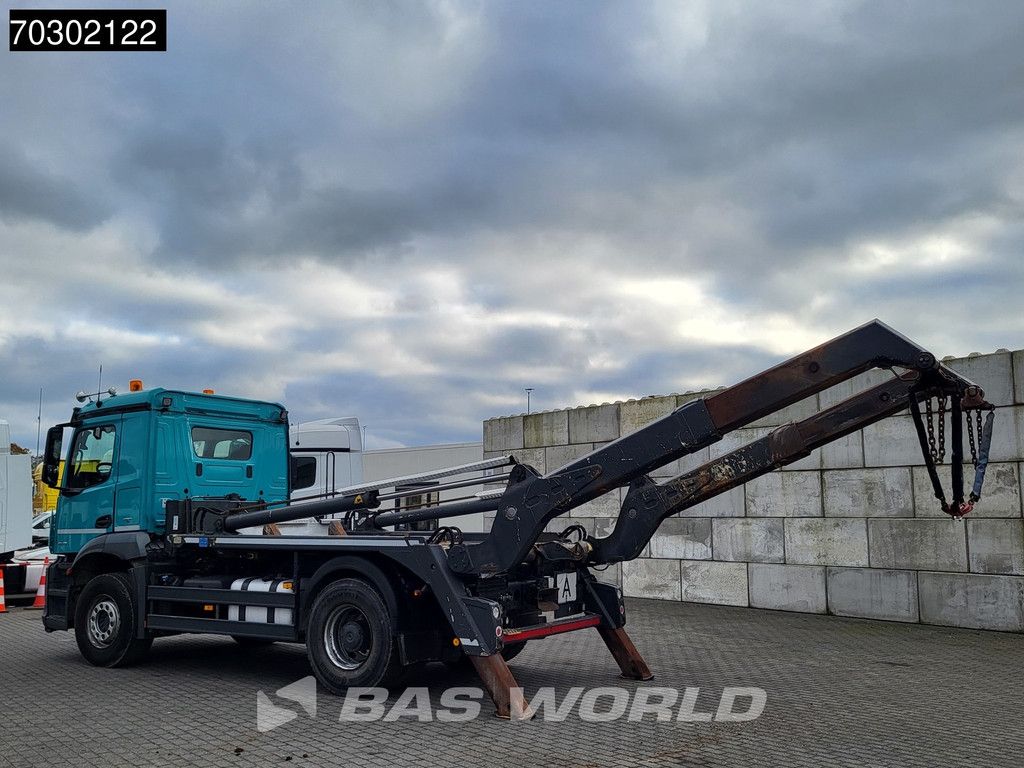 Mercedes Arocs 1846 4X2 13 tons Meiller skiploader Big-Axle Automatic Euro 6