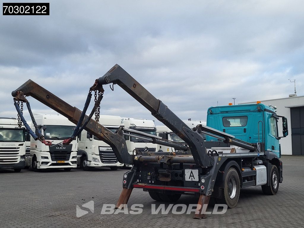 Mercedes Arocs 1846 4X2 13 tons Meiller skiploader Big-Axle Automatic Euro 6