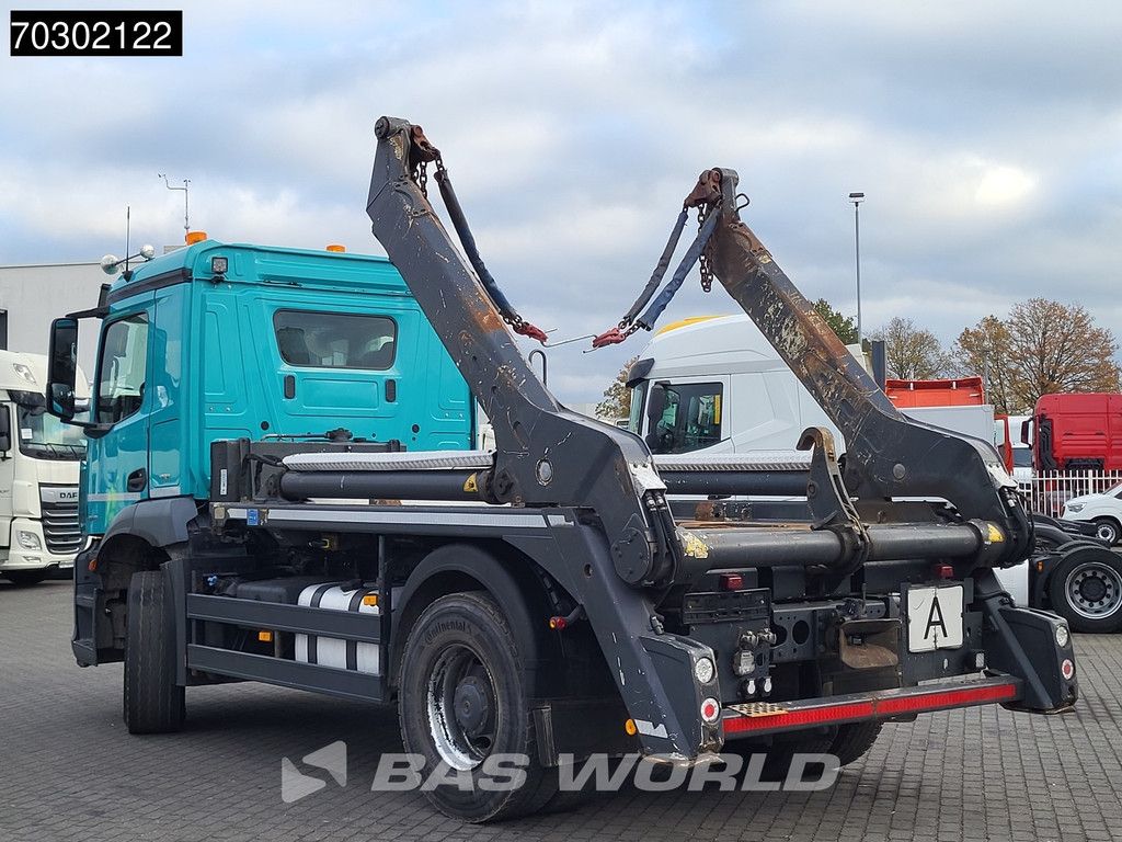 Mercedes Arocs 1846 4X2 13 tons Meiller skiploader Big-Axle Automatic Euro 6