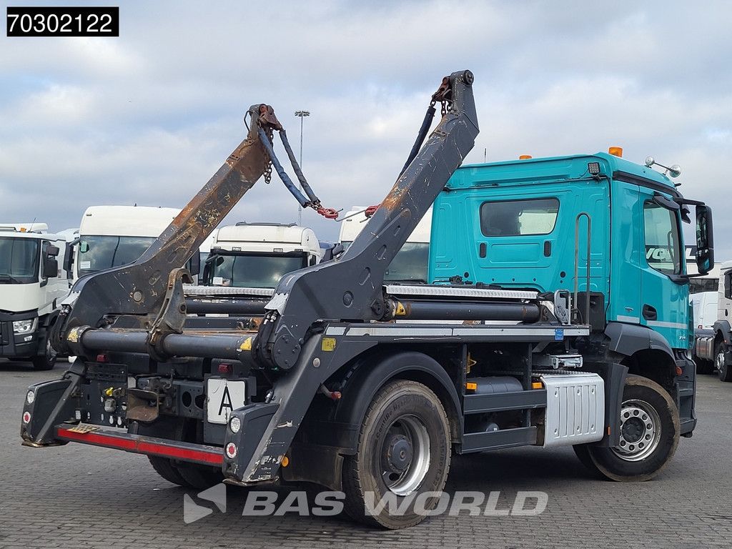 Mercedes Arocs 1846 4X2 13 tons Meiller skiploader Big-Axle Automatic Euro 6