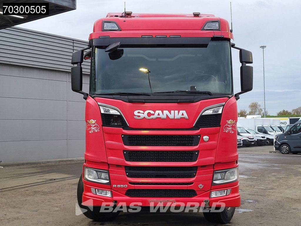 Scania R R650 8X4 8x4 chassis Big-Axle Retarder Semi Automatic Euro 6