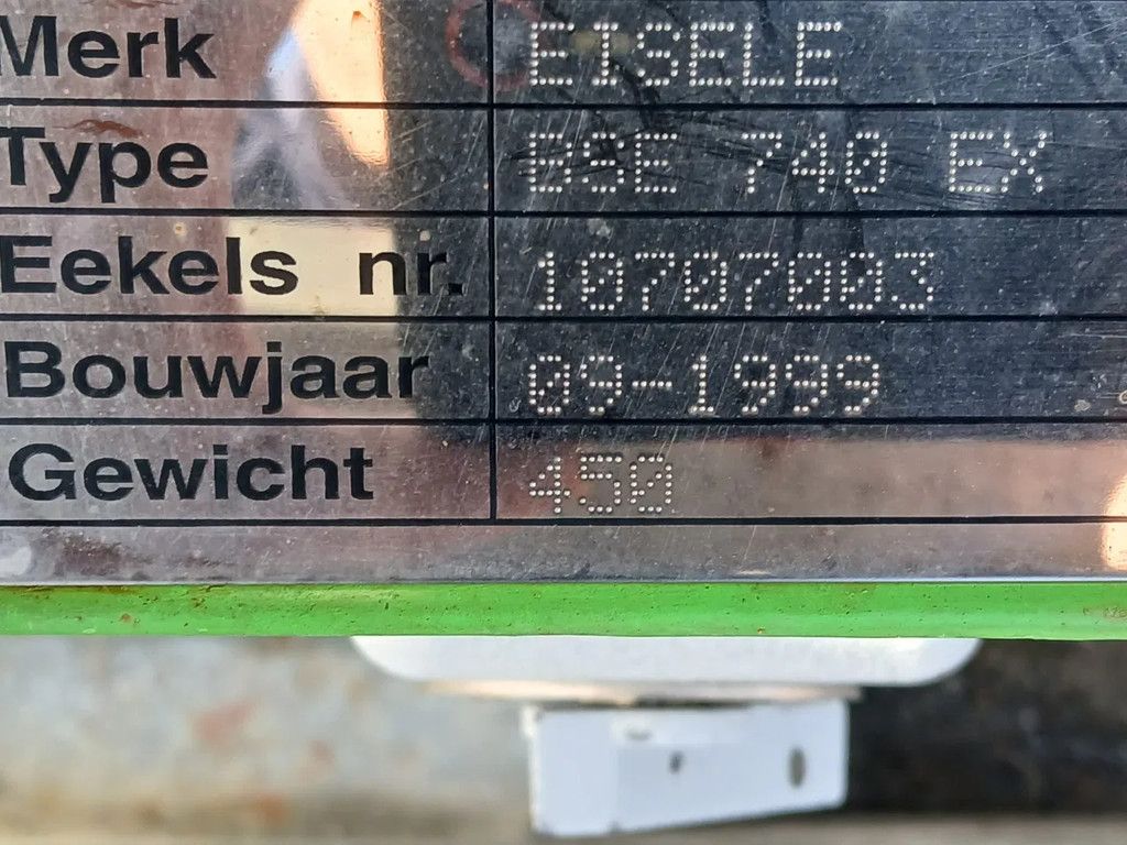 Eisele BSE740 EX 400V in frame BSE740 400V in frame