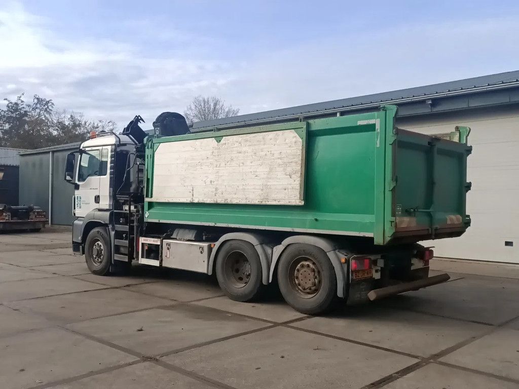 MAN TGS 26.320 TGS 26.320 6X4H-4BL EEV kipper met Hiab laadkraan