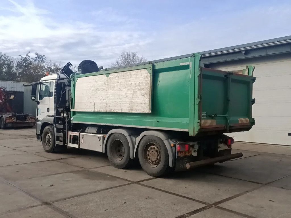 MAN TGS 26.320 TGS 26.320 6X4H-4BL EEV kipper met Hiab laadkraan