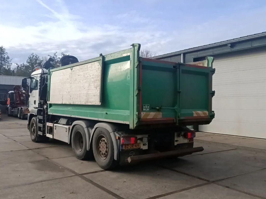 MAN TGS 26.320 TGS 26.320 6X4H-4BL EEV kipper met Hiab laadkraan