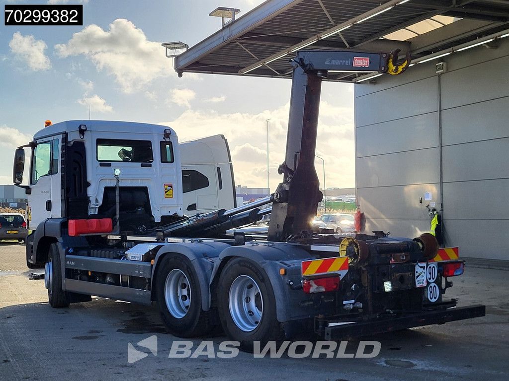 MAN TGS 28.460 6X2 Marrel Hooklift Lift Axle Euro 6