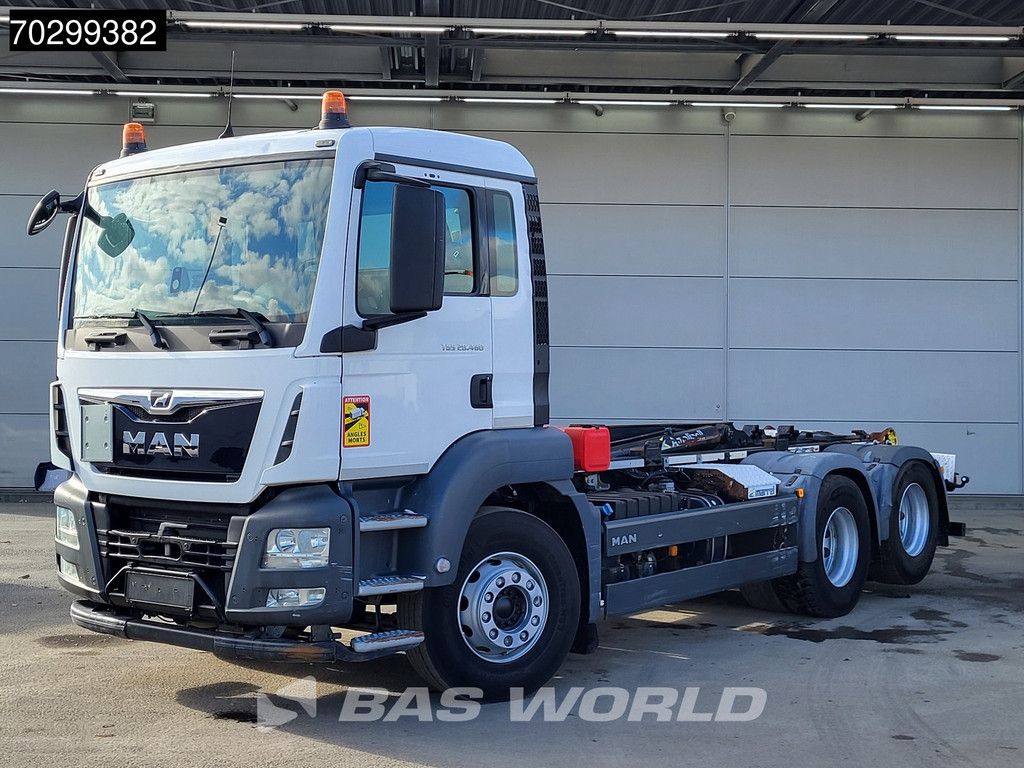 MAN TGS 28.460 6X2 Marrel Hooklift Lift Axle Euro 6