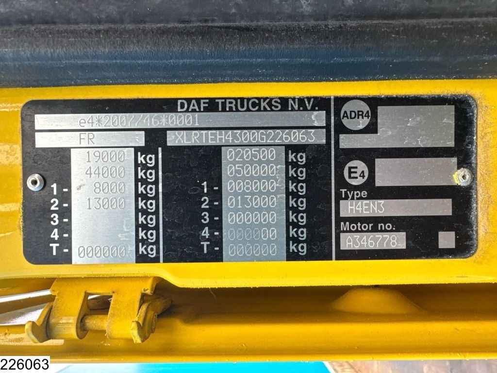 DAF XF 480 EURO 6, Retarder, ACC