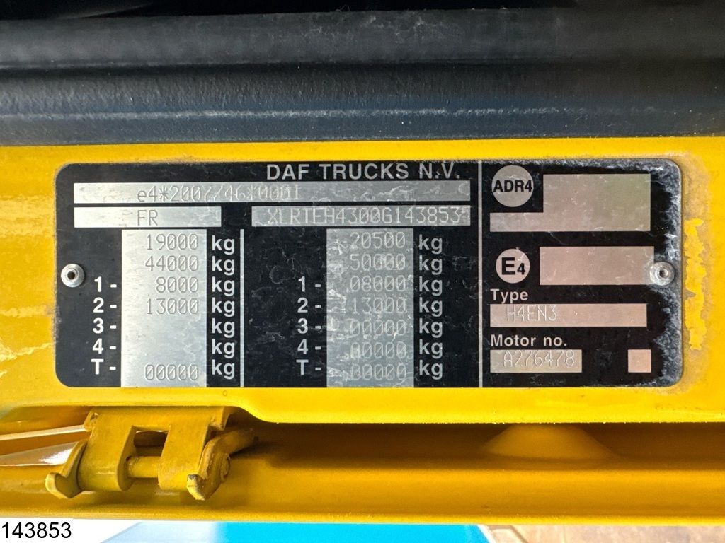 DAF XF 460 EURO 6, Retarder, ACC