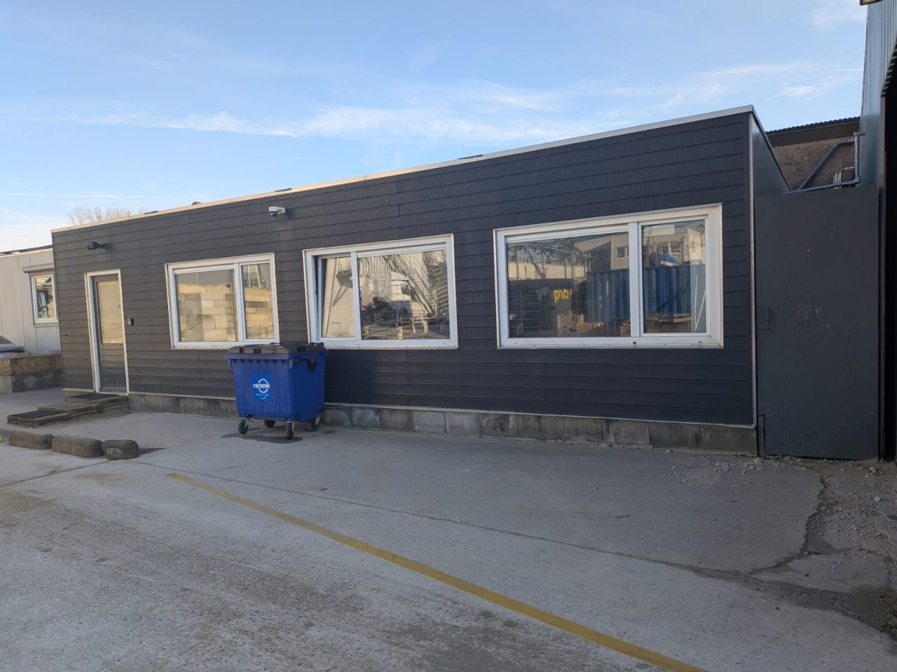 Kantine-units, geschakelde units, kantoorunits, woonunits 4 stuk