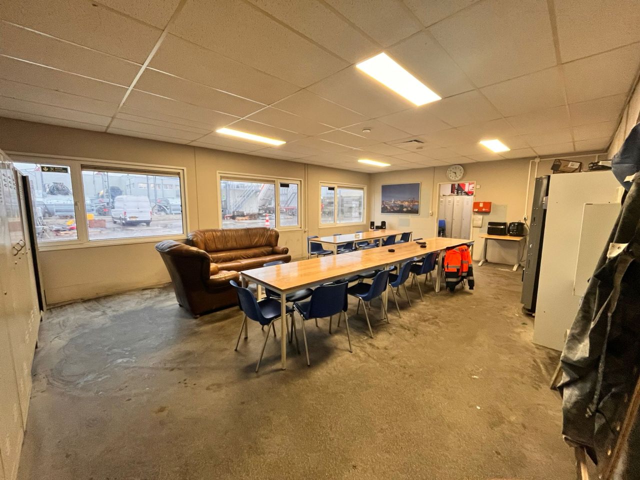 Kantine-units, geschakelde units, kantoorunits, woonunits 4 stuk