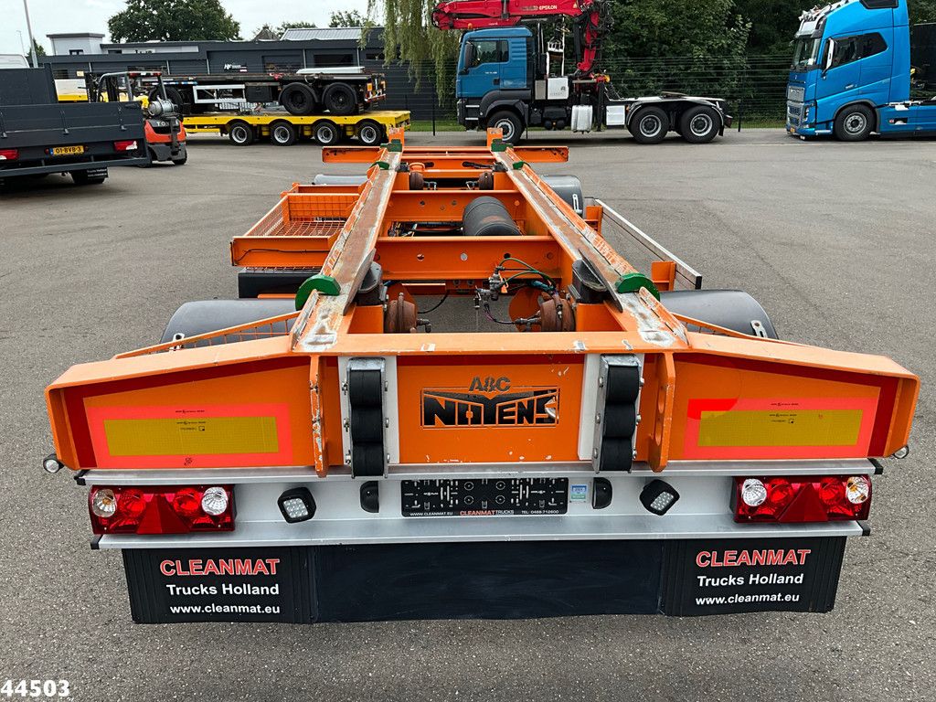 Noyens 2-assige containeraanhangwagen