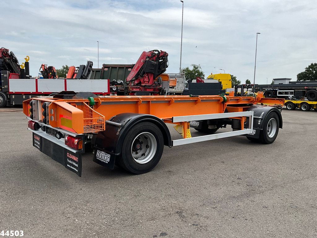Noyens 2-assige containeraanhangwagen