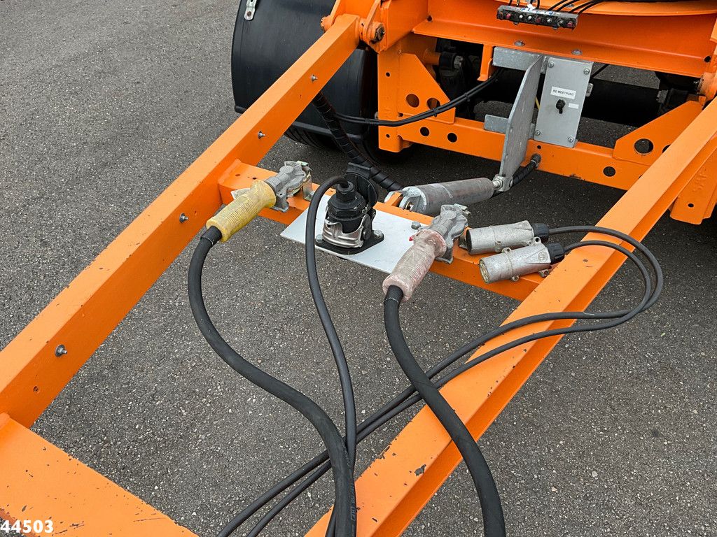 Noyens 2-assige containeraanhangwagen