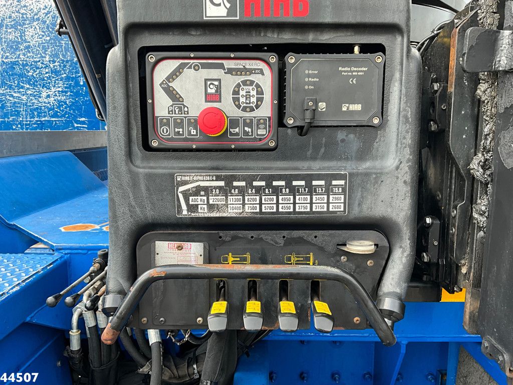 Volvo FMX 450 8x4 Hiab 63 Tonmeter laadkraan + Fly-Jib