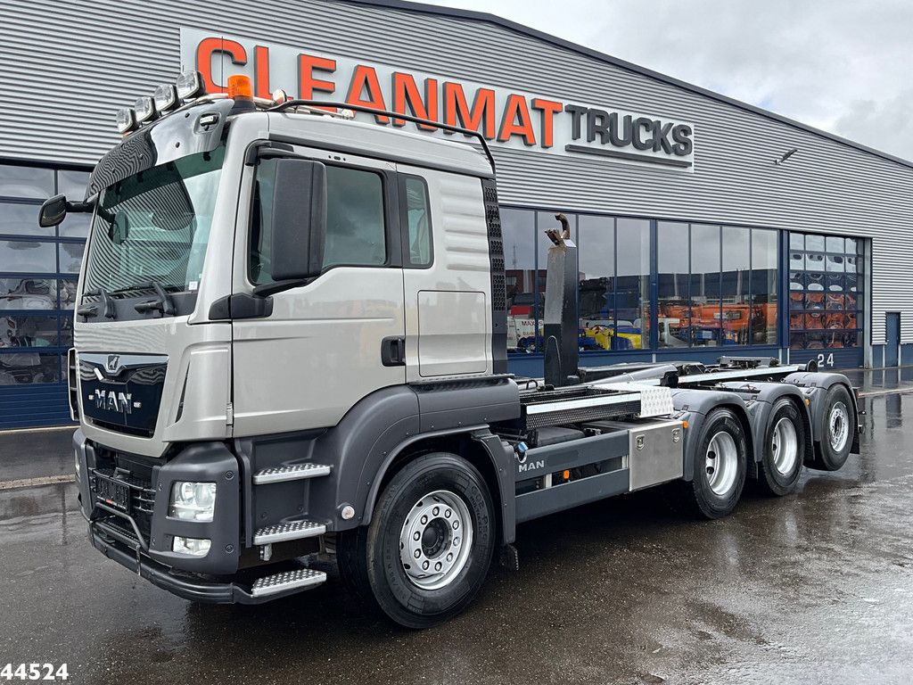 Man TGS 35.500 8x4 Euro 6 VDL 25 Ton haakarmsysteem